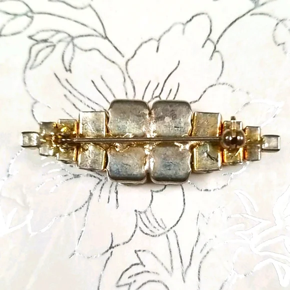 Vintage Rhinestone Brooch & Necklace Assemblage - Picture 7 of 13